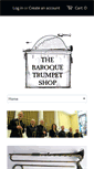 Mobile Screenshot of baroquetrumpet.com